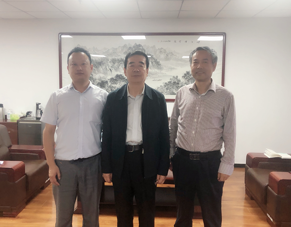 陕西BC贷集团辅导拜会西安科技大学王双明院士 陕西BC贷集团辅导拜会西安科技大学王双明院士