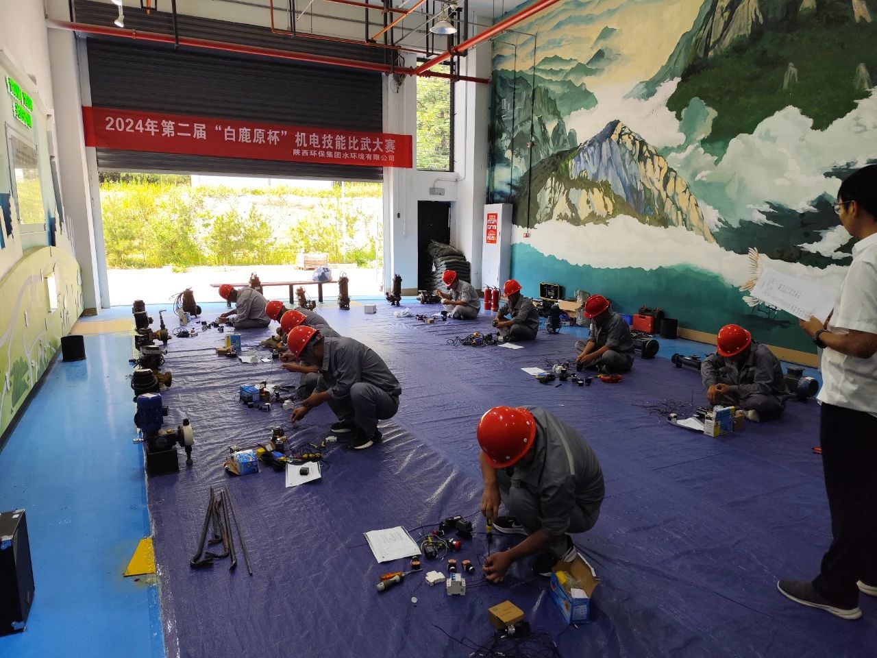 水环境公司:以赛促学提技术 水环境公司:以赛促学提技术